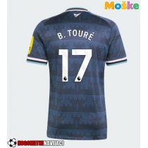 Moške Nogometnih dresov Newcastle United Bazoumana Toure #17 Gostujoči 2026-27 Kratki rokavi
